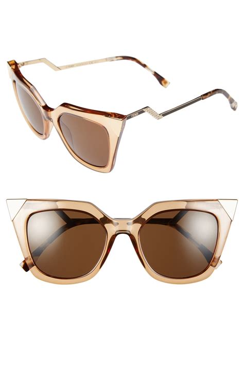 fendi cat sunglasses|fendi sunglasses frames cat eye.